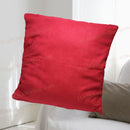 1 Pc Home Decor Pillow Case Cushion Red Invisible Zip Velvet Pillowcase