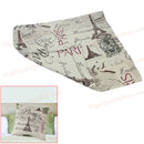 1 x Fashion Linen Tower Square Pillow Case Cover For Home Sofa Office Decoration