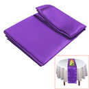 1 PC New Fashion Bulk Satin Table Cloth Party Wedding Event Decor Practical