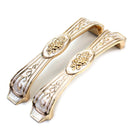 2 Pieces Metal Cabinet Door Practical Handles Furniture Hardware Drawer Pull