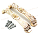 2 Pieces Metal Cabinet Door Practical Handles Furniture Hardware Drawer Pull