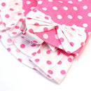 1 x  Kitchen Cook 2 Layers Cloth Frills Polka Dots Toddlers Princess Apron Hot