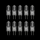 10 Pcs G4 Base Halogen Bulbs Warm White Light Lighting Lamp DC 12V 10W New