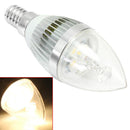 1Pcs New SIE14 5W 300LM LED Candle Light Bulb AC 220-240V