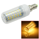 5 x SIE14 SMD3528 4W LED Transparent Warm White LED Corn Bulb (AC 220V)