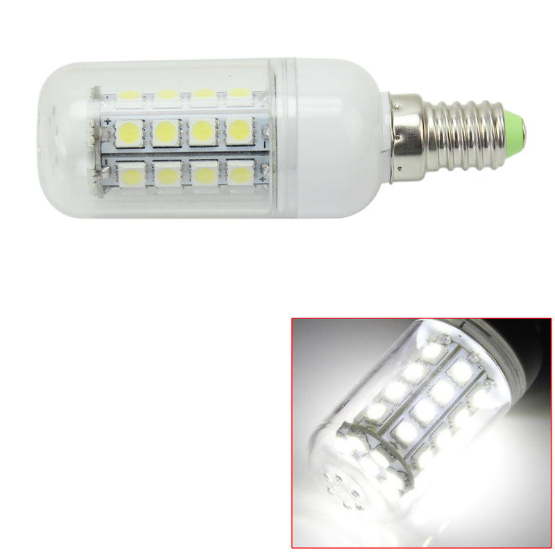 1 x SIE14 SMD5050 7W LED Transparent White LED Corn Bulb (AC 220V)