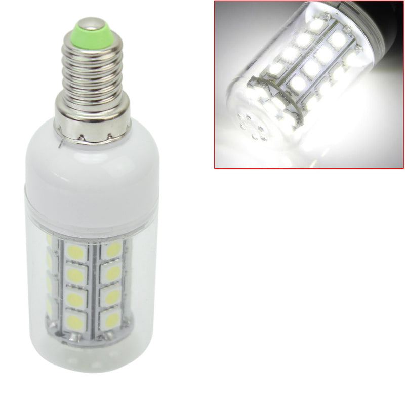 1 x SIE14 SMD5050 7W LED Transparent White LED Corn Bulb (AC 220V)