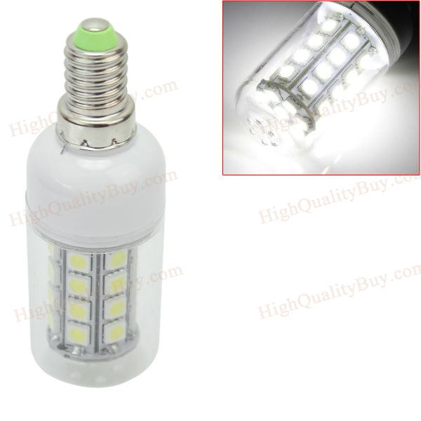 1 x SIE14 SMD5050 7W LED Transparent White LED Corn Bulb (AC 220V)