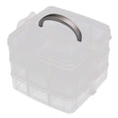 3-1 x 3-layer Plastic 18 Compartment Medicine Jewelry Sorting Storage Box  Hot