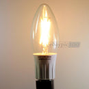 1x E14 2W LED Replacement Warm White Light Lamp Candle Bulb AC220-240V