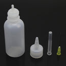 50ML Needle Dispensing Liquid Bottle For Rosin Water Soldering Flux New 1 x