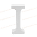1 Pcs Wooden Alphabet I Wood Letters Home Shop Decor Wedding Party DIY Alphabet