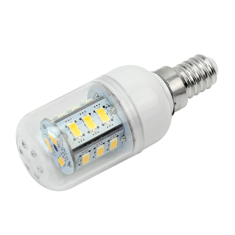 1 x SIE14 SMD5630 3W LED Transparent Warm White LED Corn Bulb (AC 220V)