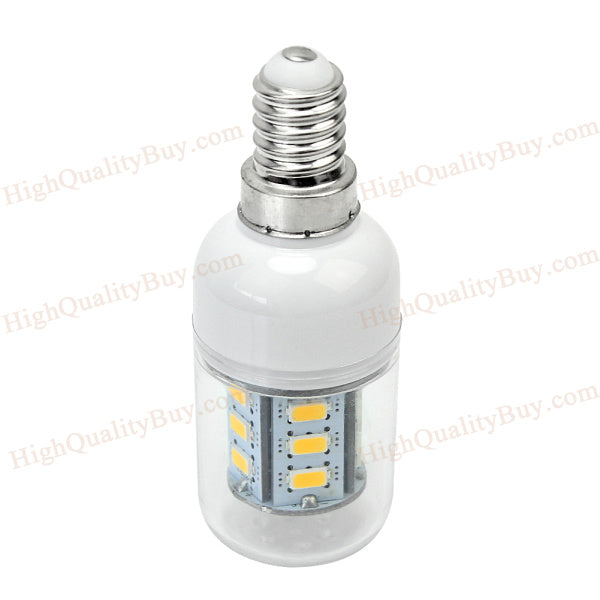 1 x SIE14 SMD5630 3W LED Transparent Warm White LED Corn Bulb (AC 220V)