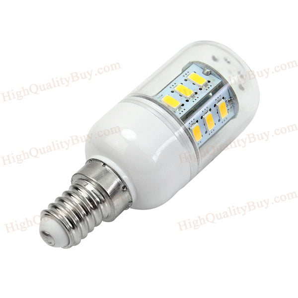 1 x SIE14 SMD5630 3W LED Transparent Warm White LED Corn Bulb (AC 220V)