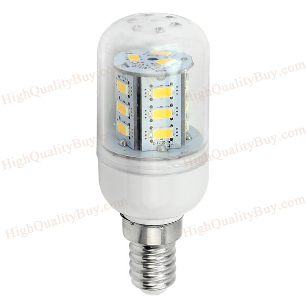 1 x SIE14 SMD5630 3W LED Transparent Warm White LED Corn Bulb (AC 220V)