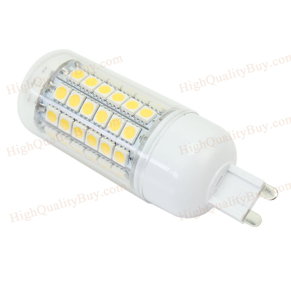 1 x SIGU9 69SMD5630 8W 42-LEDs Transparent Warm White LED Corn Bulb (AC 220V)