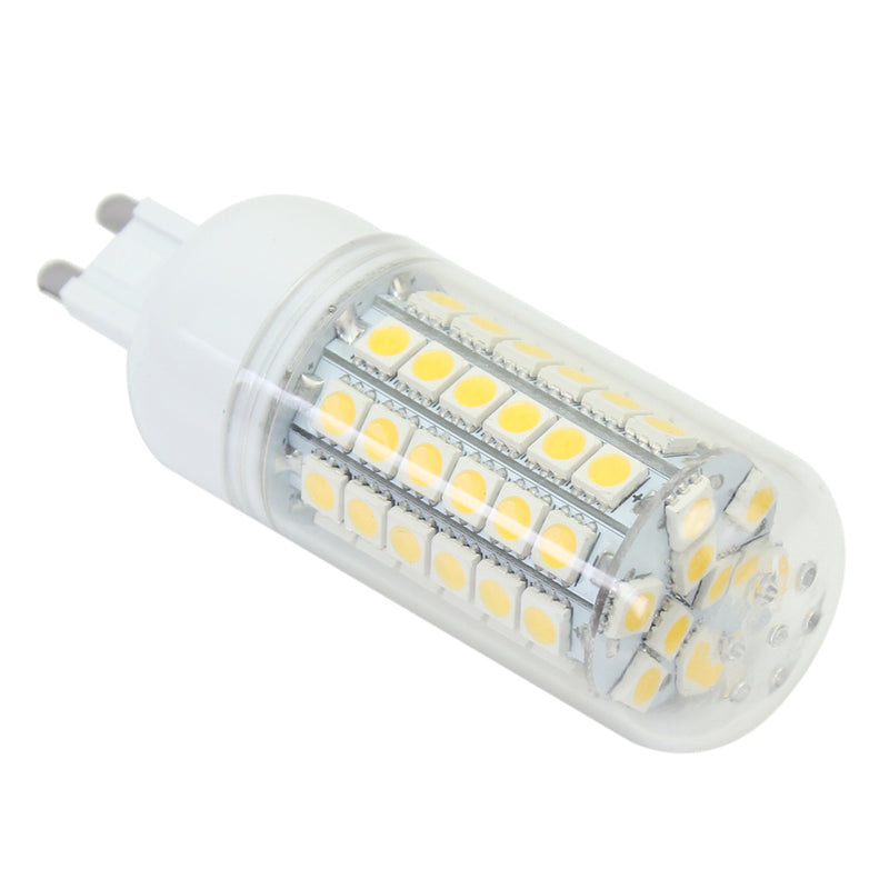 1 x SIGU9 69SMD5630 8W 42-LEDs Transparent Warm White LED Corn Bulb (AC 220V)