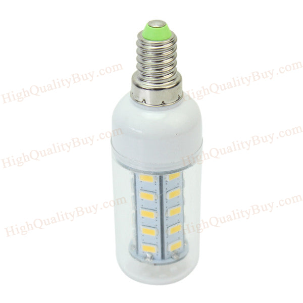1 x SIE14 SMD5630 3.5W LED Transparent Warm White LED Corn Bulb (AC 220V)