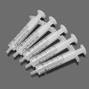 5* 5ml Sterile Reusable Plastic Syringe For Measuring Hydroponics Nutrient Best