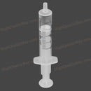 5* 5ml Sterile Reusable Plastic Syringe For Measuring Hydroponics Nutrient Best