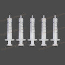 5* 5ml Sterile Reusable Plastic Syringe For Measuring Hydroponics Nutrient Best