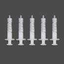 5* 5ml Sterile Reusable Plastic Syringe For Measuring Hydroponics Nutrient Best