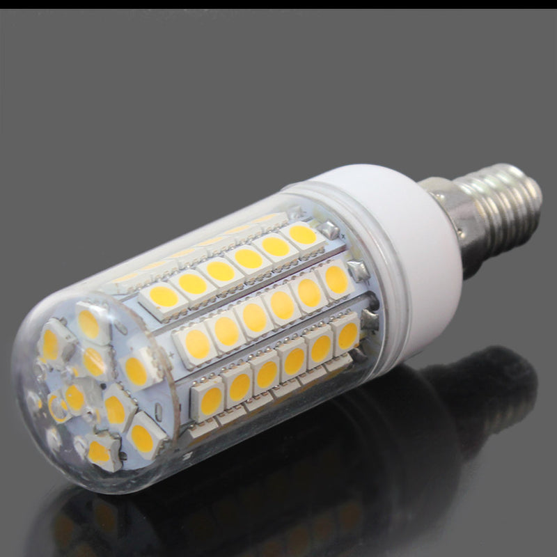 1 x E14 6W 69 SMD5050 LED Transparent Warm White LED Bulb (AC 220V)
