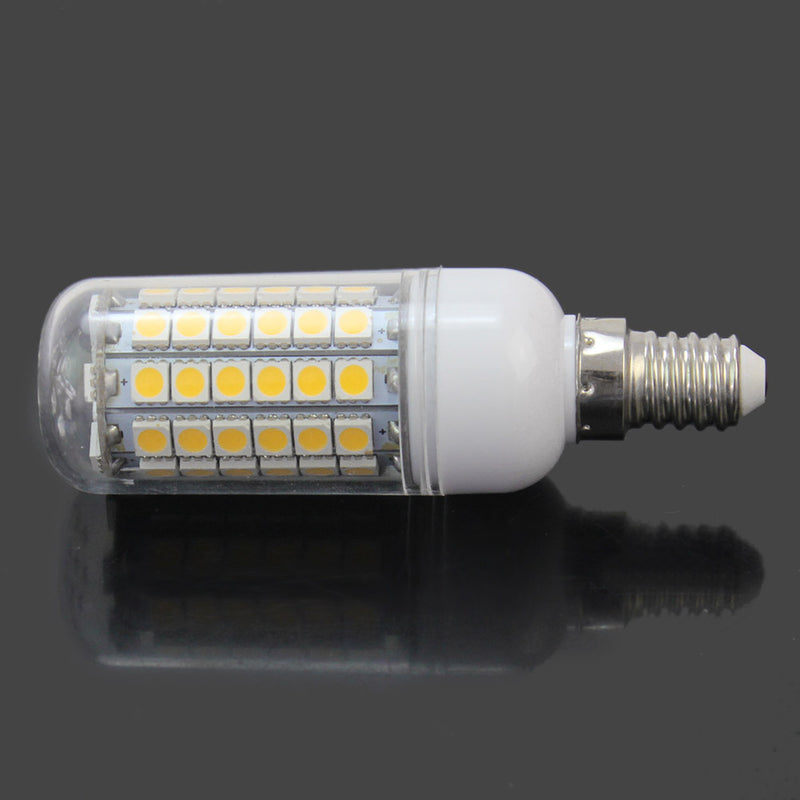 1 x E14 6W 69 SMD5050 LED Transparent Warm White LED Bulb (AC 220V)