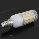 1 x E14 6W 69 SMD5050 LED Transparent Warm White LED Bulb (AC 220V)