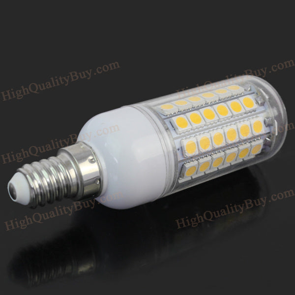 1 x E14 6W 69 SMD5050 LED Transparent Warm White LED Bulb (AC 220V)