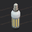 1 x E14 6W 69 SMD5050 LED Transparent Warm White LED Bulb (AC 220V)