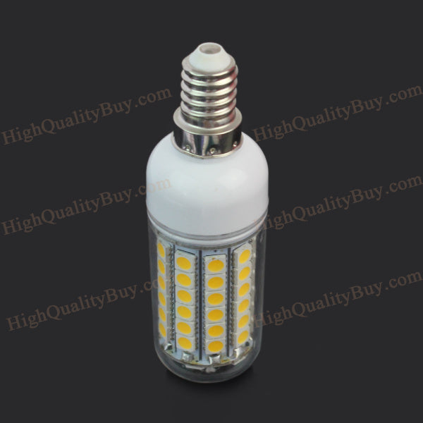 1 x E14 6W 69 SMD5050 LED Transparent Warm White LED Bulb (AC 220V)