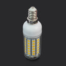 1 x E14 6W 69 SMD5050 LED Transparent Warm White LED Bulb (AC 220V)