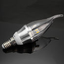 1 x E14 3W 5630 SMD LED Replacement Warm White Light Lamp Candle Bulb AC220-240V