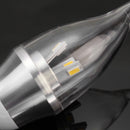 1 x E14 3W 5630 SMD LED Replacement Warm White Light Lamp Candle Bulb AC220-240V