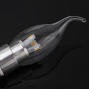 1 Pc World Novelty E14 3W 5630 SMD LED Candle Clear Glass Bulb E14 NEW