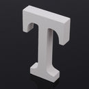 1Pcs Wooden Alphabet T Wood Letters Home Shop Decor Wedding Party DIY Alphabet