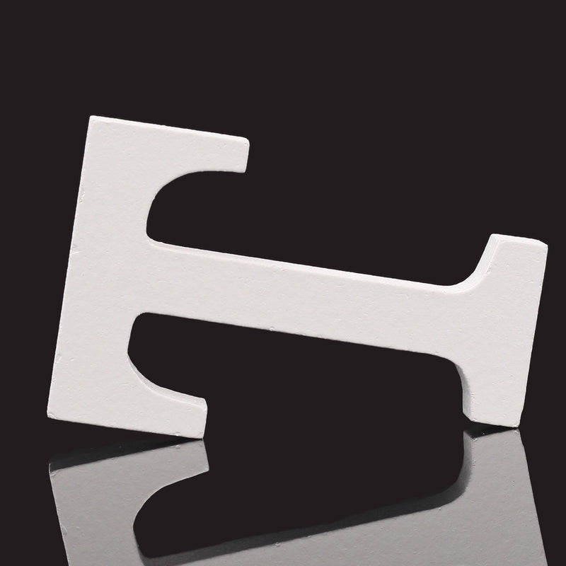 1 x Wooden Alphabet Letter T for Crafts Valentines Party Wedding Home Decoration