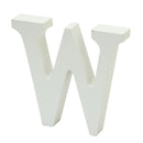 1x Wooden Alphabet Letter W for Crafts Valentines Party Wedding Home Decoration