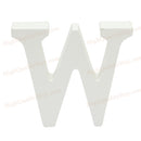 1 Pcs Wooden Alphabet W Wood Letters Home Shop Decor Wedding Party DIY Alphabet