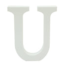 1 Pc Wooden Alphabets Letter U for Arts Crafts Birthday Wedding Party Decoration