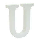 1x Wooden Alphabet Letter U for Crafts Valentines Party Wedding Home Decoration