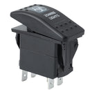 Black Rocker Switch 12/24V ON-OFF LED For Car Buses Ships