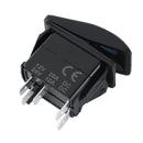 Black Rocker Switch 12/24V ON-OFF LED For Car Buses Ships