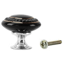 Furniture Kitchen Cabinet Handle Door Knob Drawer Pull Ceramic Alloy Hardware