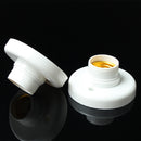 2 x Wall Ceiling Light Lamp Bulb Holder Round E27 Screw Base Socket White Best