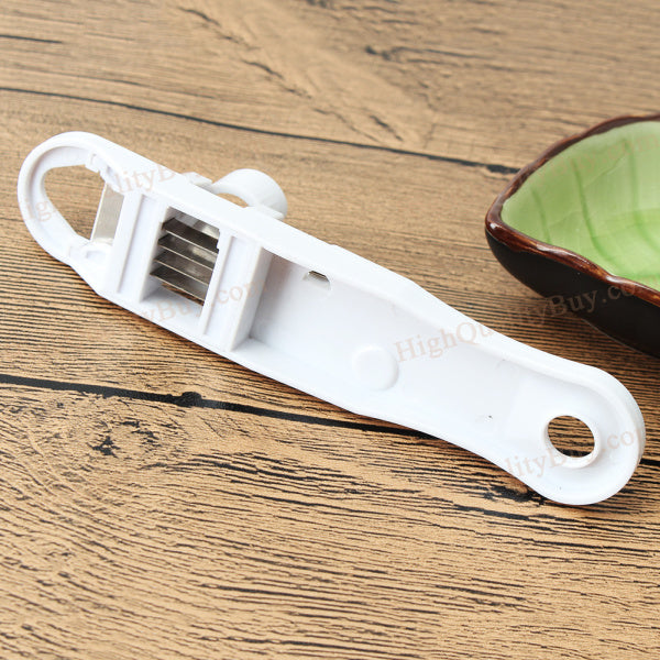 1 x Bean Vegetable Runner Slicer Stringer Remover Peeler Handy Shredder New