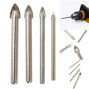 4 X Mirror Marble 4/6/8/10mm Drill Bits Spear Head New Ceramic Tile Glass Best