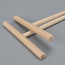2 x Pancake Maker Round Batter Wooden Rack Stick Spreader Dispenser Hot New